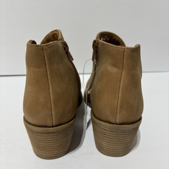 Cynthia Rowley Women’s Edith, Tan Ankle Booties, Size 8 M - Picture 4 of 5